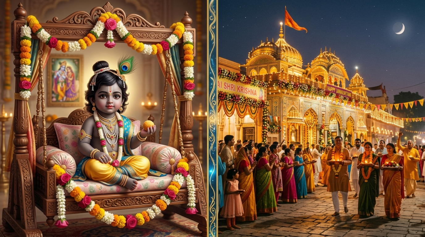 Janmashtami in Mathura & Vrindavan: Temple Celebrations & Pilgrimage Guide 1 Janmashtami